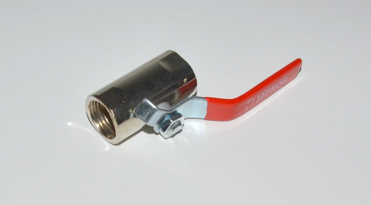 Zawór do węża prysznicowego metalowy chromowany