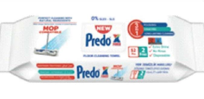 PREDOX chusteczki do czyszcenia podłog 52 szt.