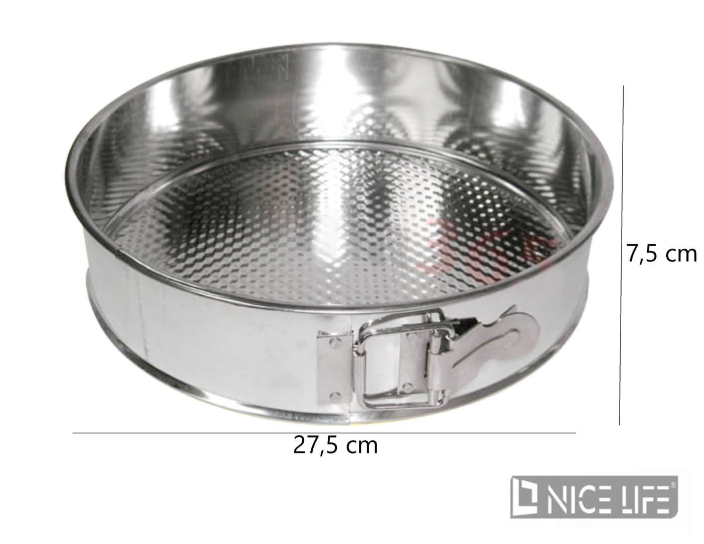 Tortownica metalowa 28 cm