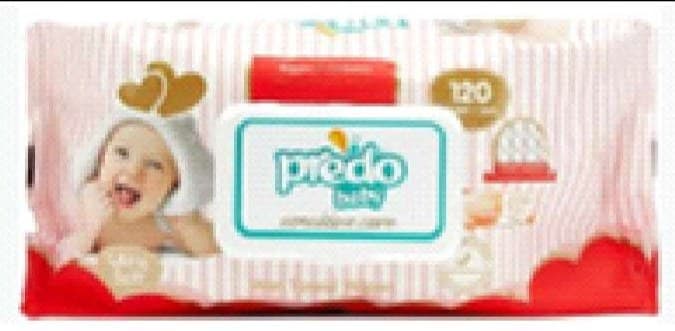 PREDO chusteczki nawilżające dla dzieci 120 szt.