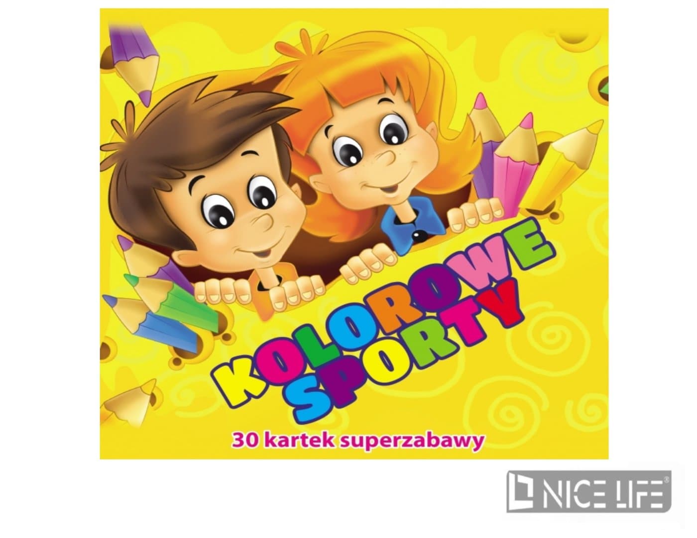 Kolorowanka KOLOROWE SPORTY