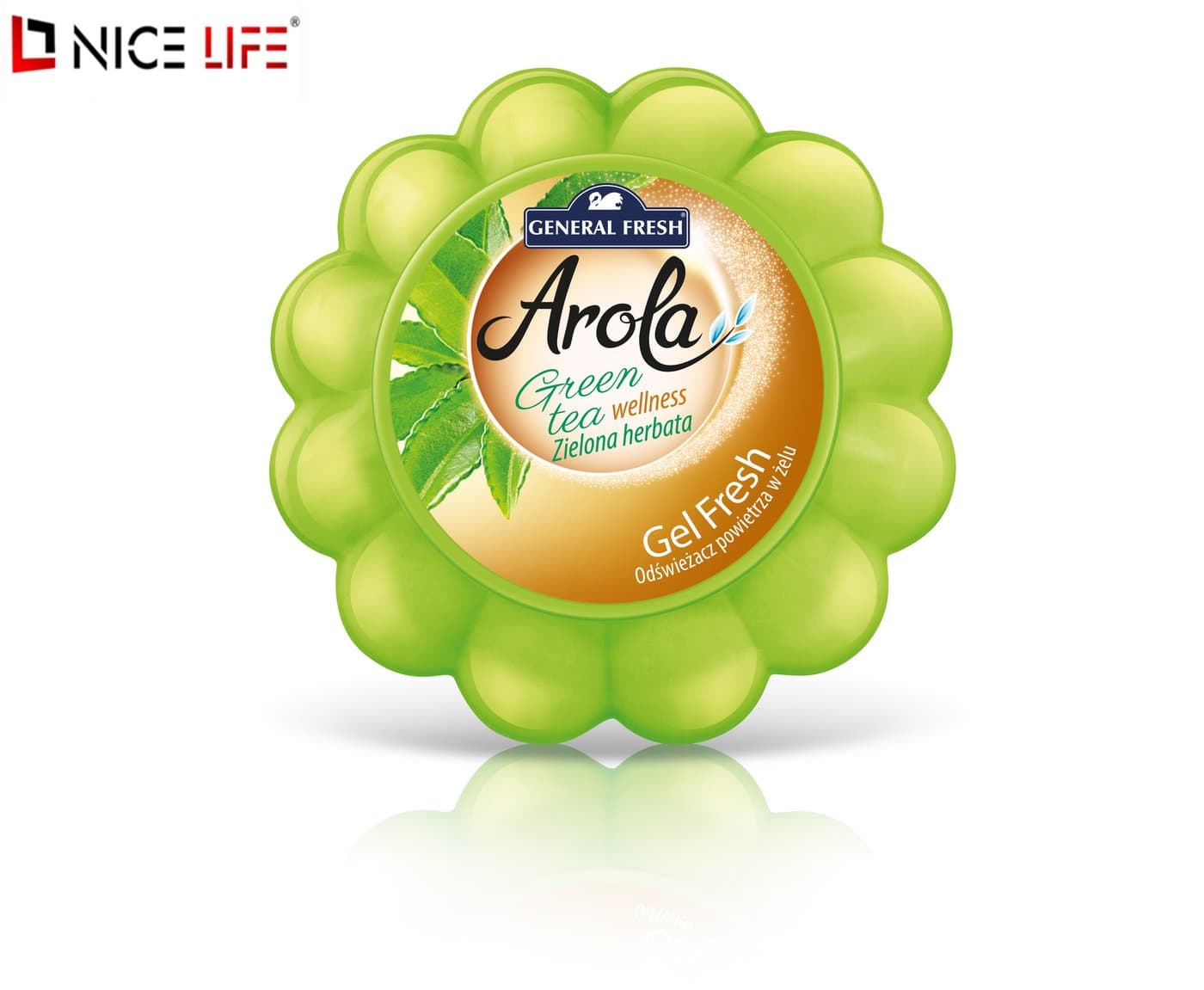 Odświeżacz w żelu Dynia - Arola - Gel Fresh ZIELONA HERBATA