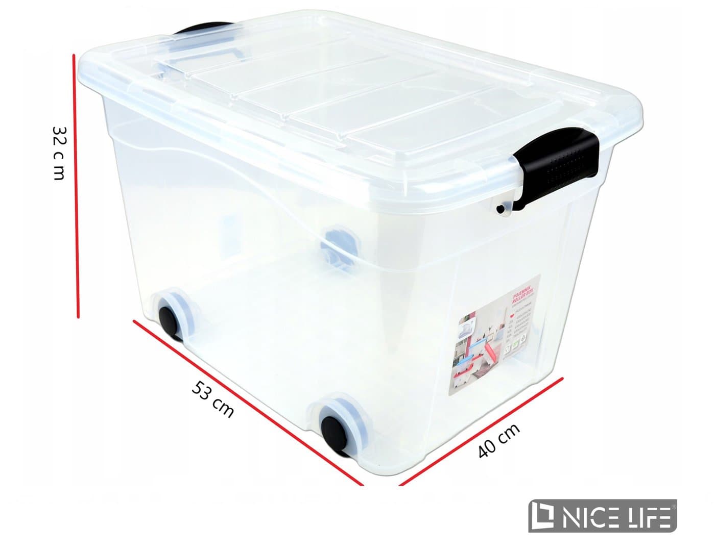 AGD Pojemnik Roller Box 40L, pokrywa TP