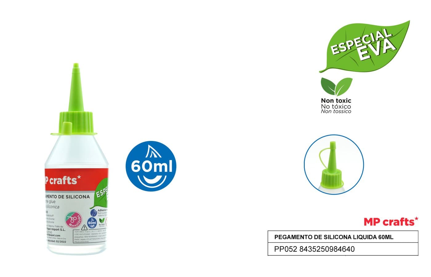 Klej silikonowy 60ml MP