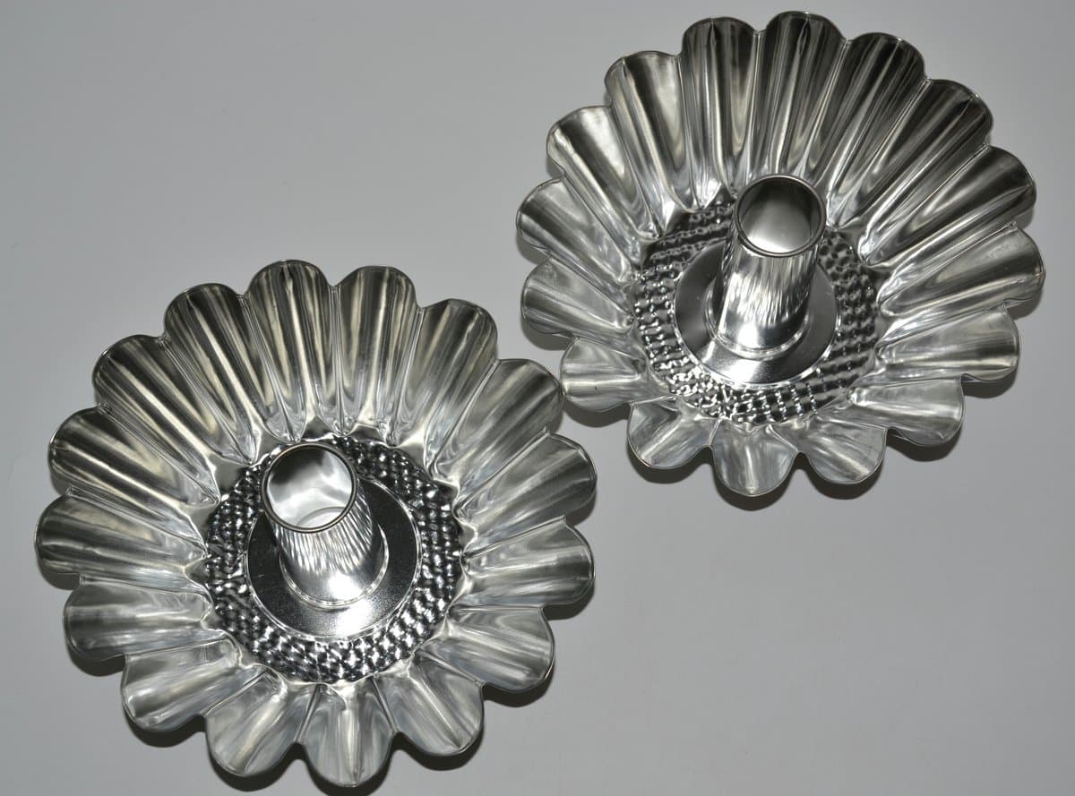 Forma metalowa do babki z tuleją karbowana, śr. 21 cm