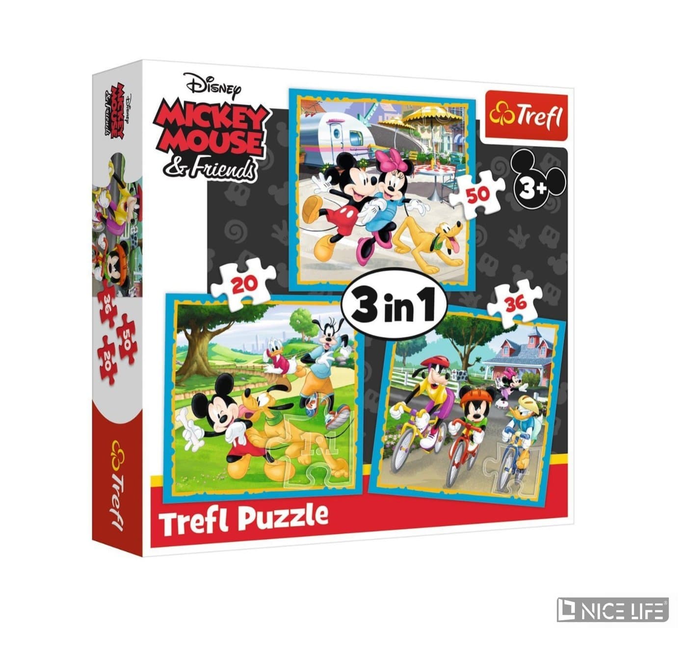 Puzzle z bohaterami kreskówkowymi