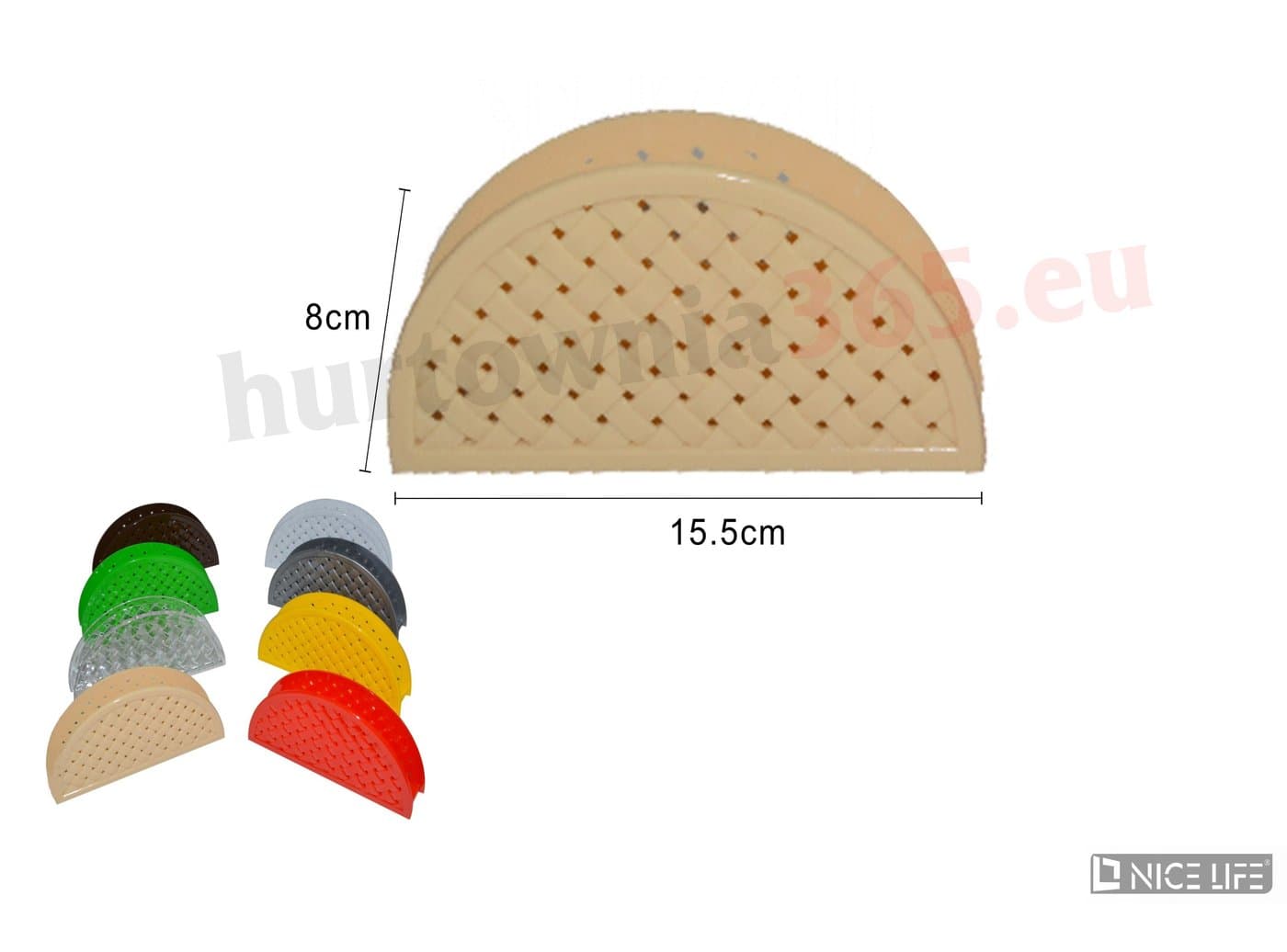 Serwetnik plastikowy pleciony