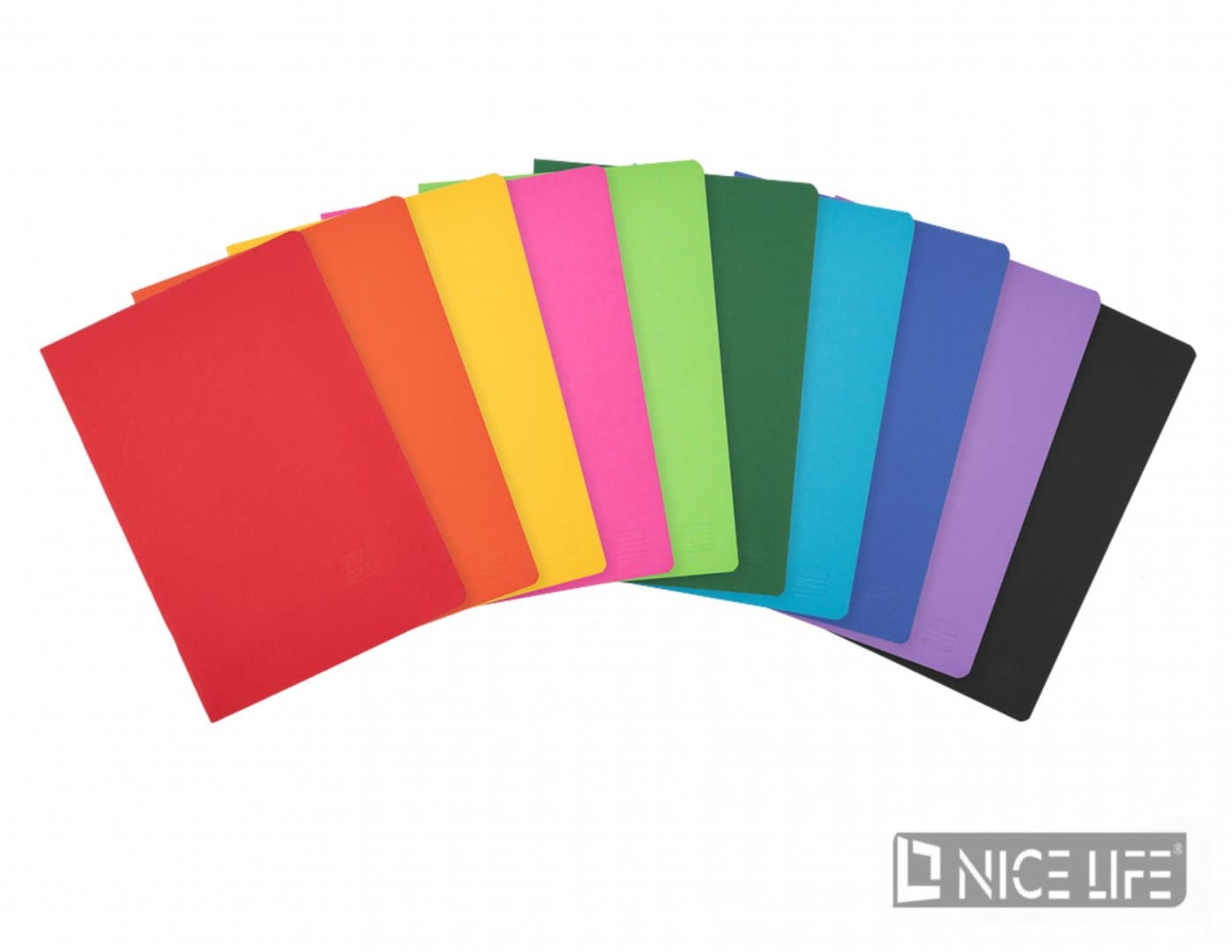 ZESZYT HERLITZ RAINBOW A4/96K KRATKA Z MARGINESEM