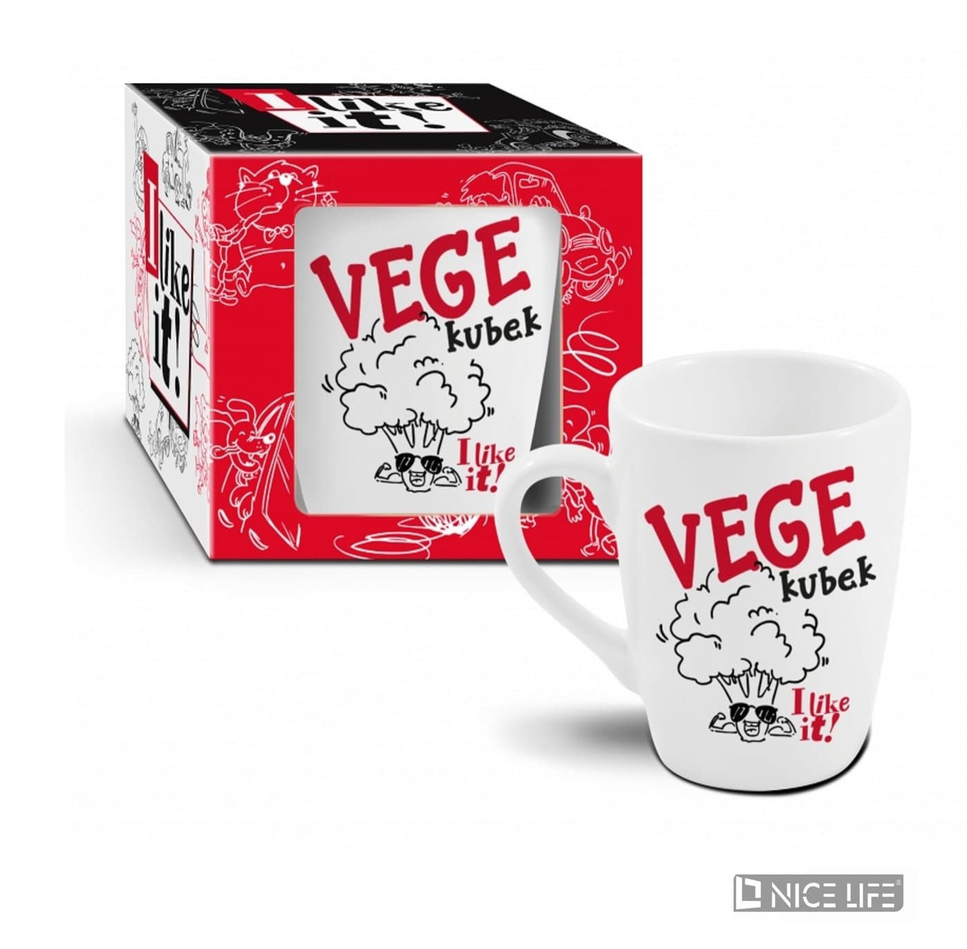 I LIKE IT-Kubek baryłka 300ml Vege kubek