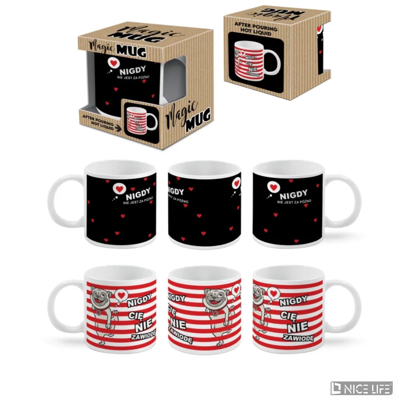 Magiczny 21 - kubek BOSS 300ml - Pieski