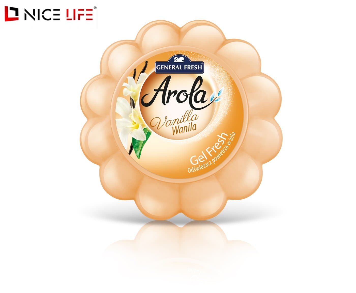 Odświeżacz w żelu Dynia - Arola - Gel Fresh WANILIA
