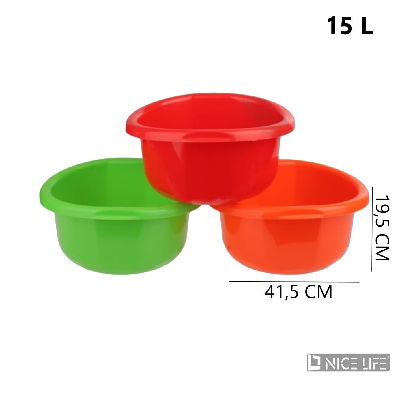 Miska plastikowa 15 l