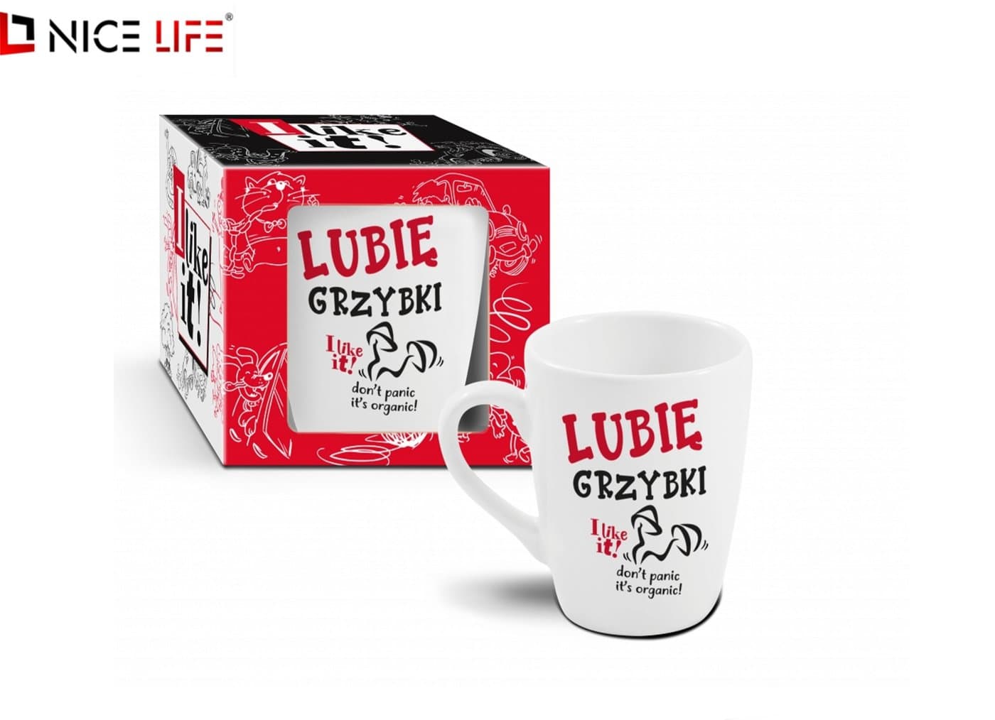 I LIKE IT-Kubek baryłka 300ml