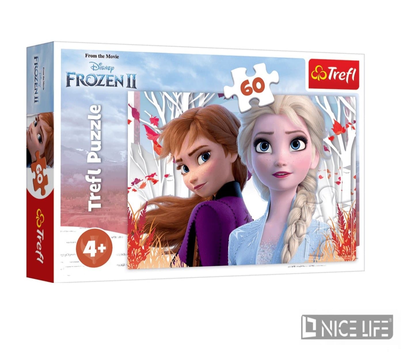 Puzzle 60-elementowe z bajkowymi księżniczkami