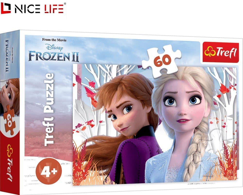 Puzzle 60-elementowe z bajkowymi księżniczkami