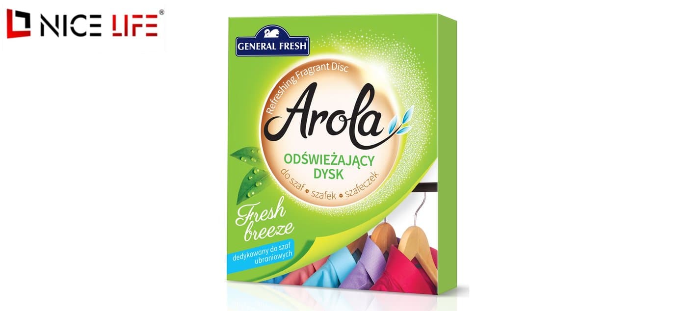 Odświeżający dysk do szafy - Arola - ŚWIEŻA BRYZA