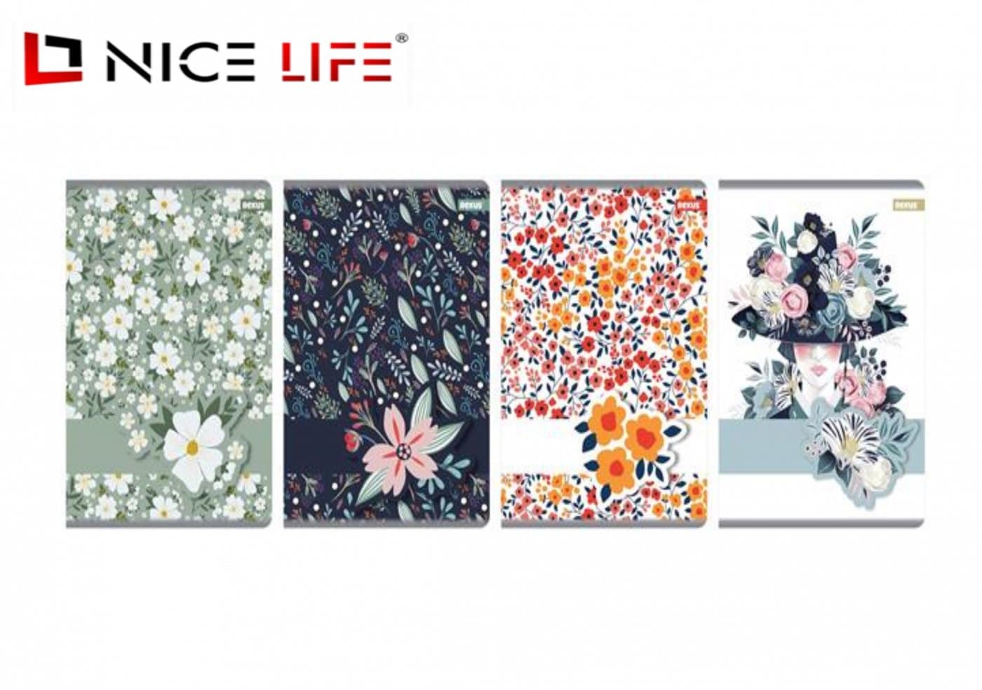 Zeszyt A5/60k. linia - FLOWER