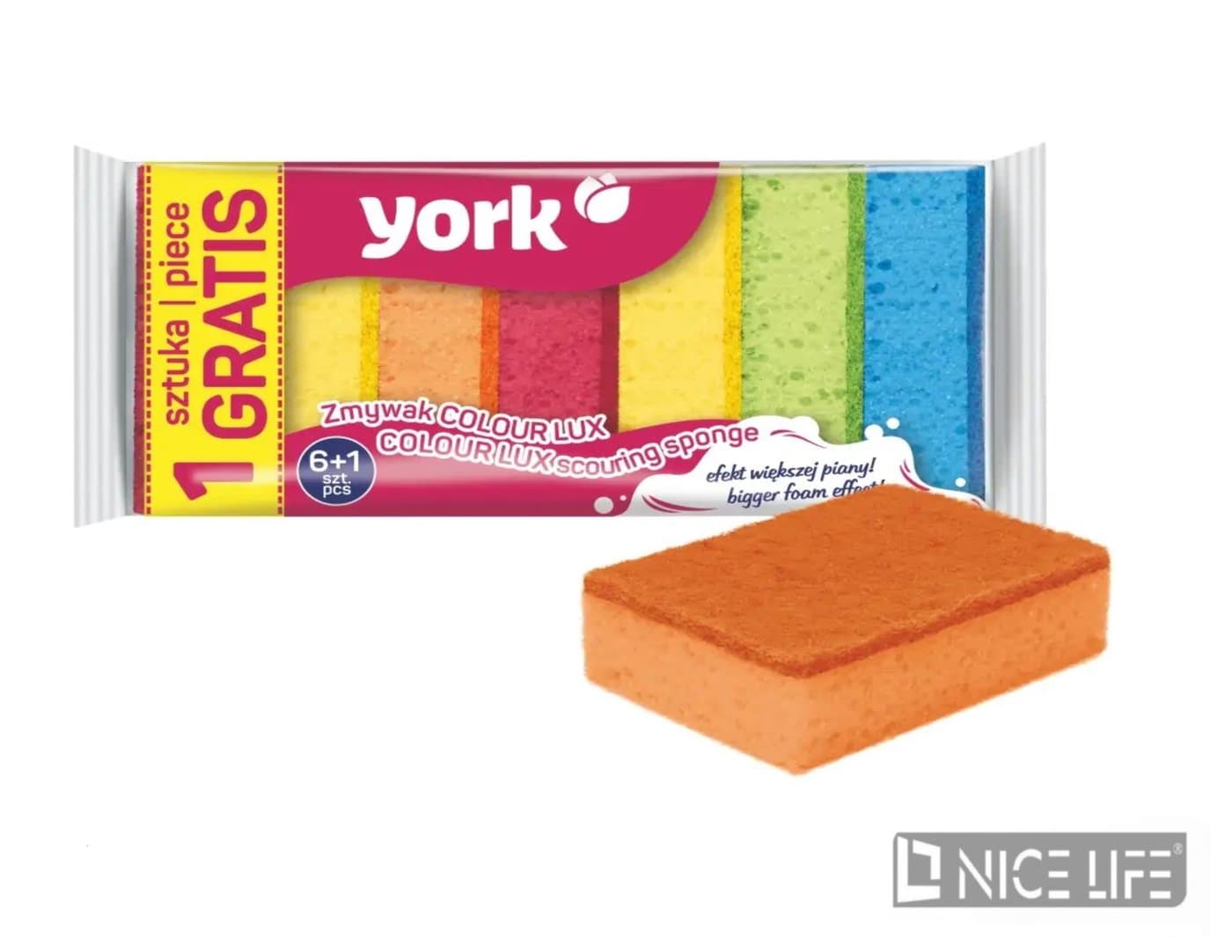 Zmywak kuchenny Kolor LUX 6 plus 1