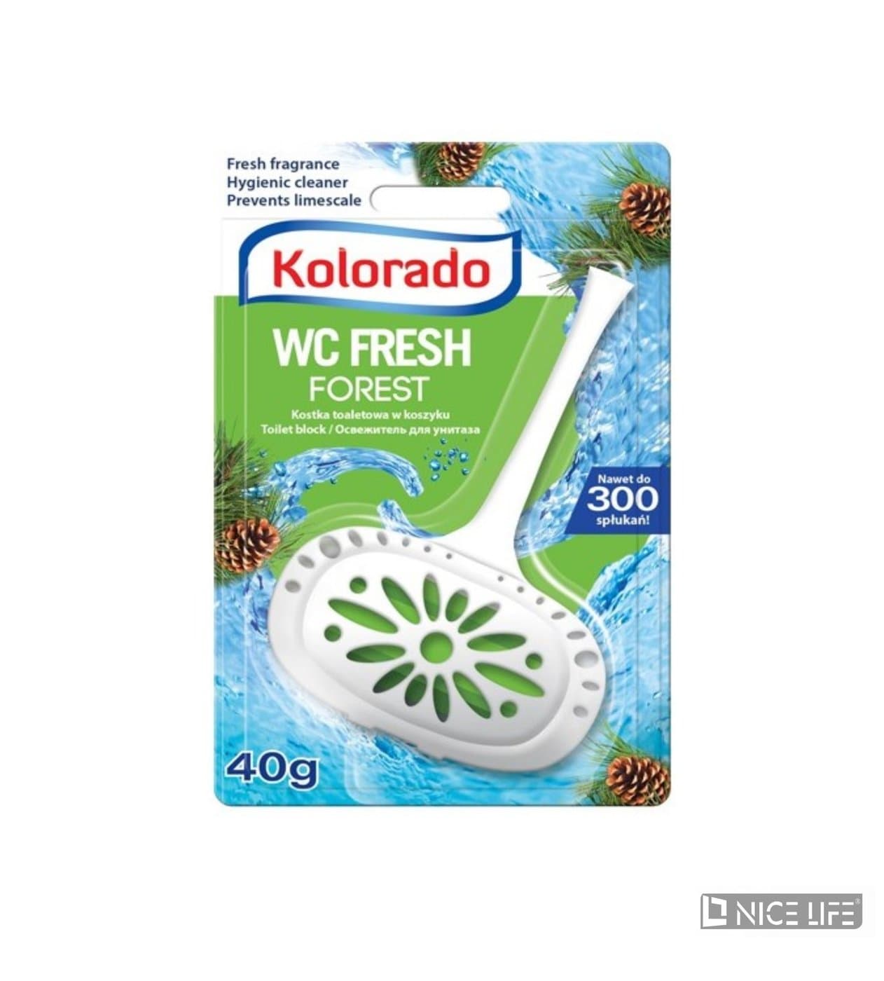 Kolorado Kostka Wc Fresh leśny
