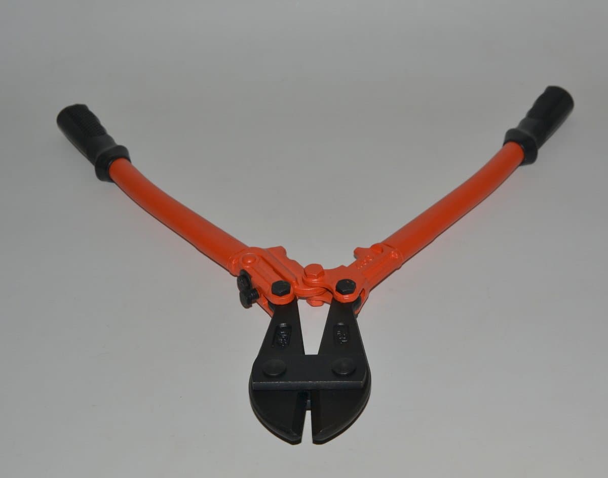 Sekator mechaniczny czerwono-czarny