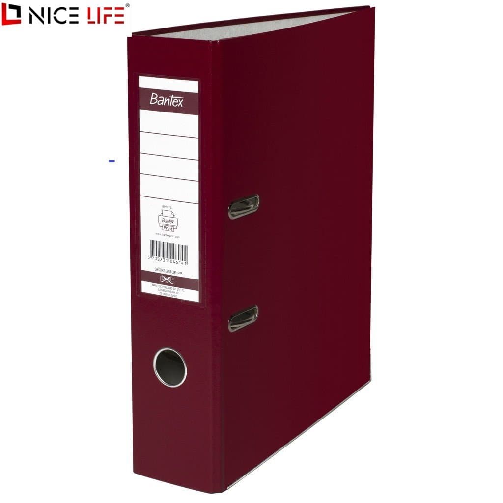 SEGREGATOR SZYNOWY XXL A4/8CM BORDO