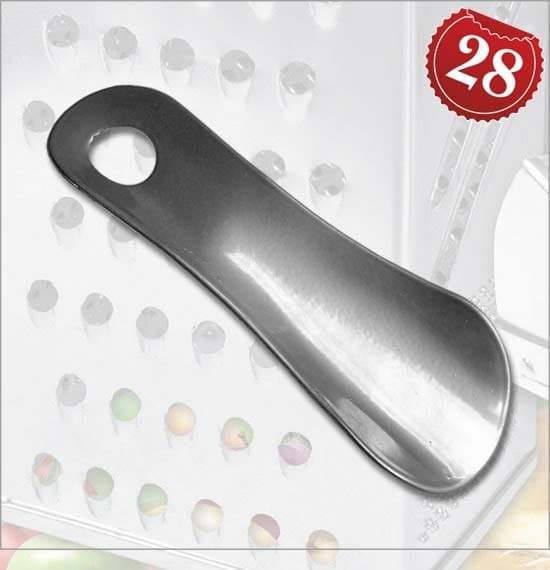 Łyżka do butów mała metalowa