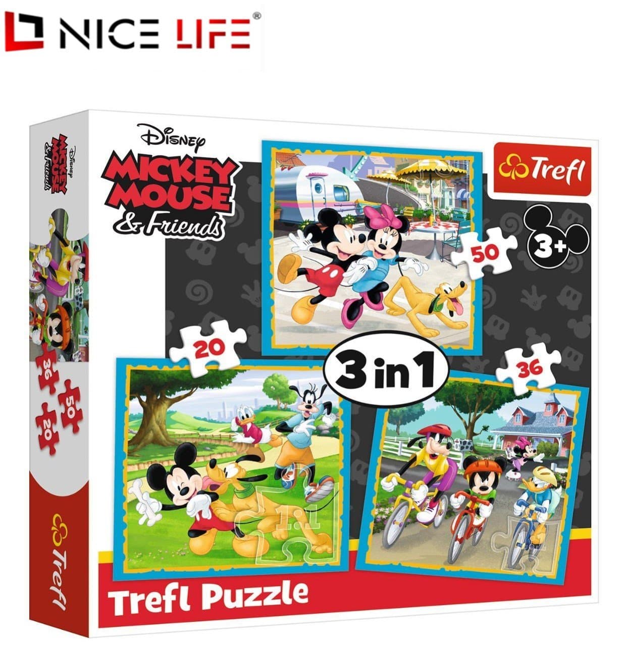 Puzzle z bohaterami kreskówkowymi