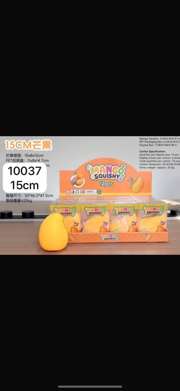Gniotek mango 15cm