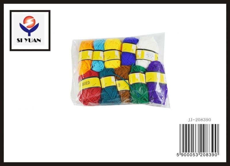 Włóczka 12 g, mix kolorów