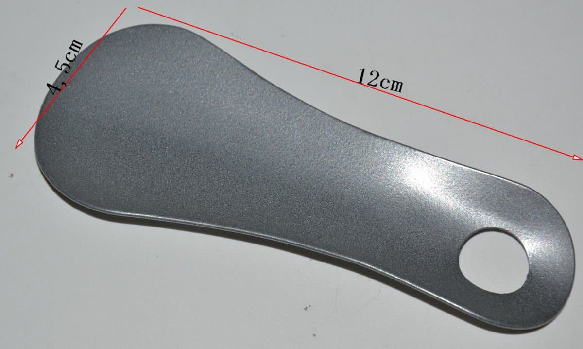 Łyżka do butów mała metalowa