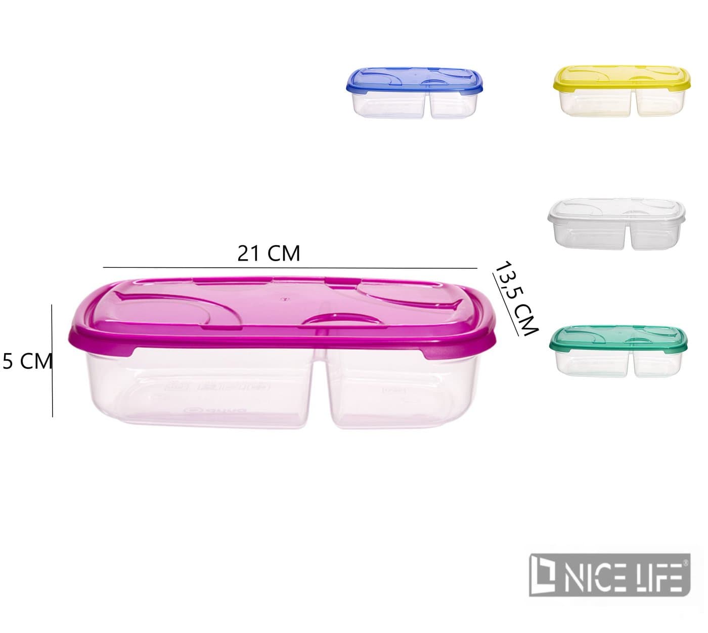 Pojemnik do przechowywania żywności Frigo Plus 0.5L 0.3L